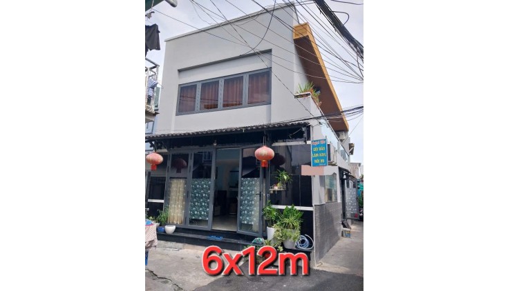 BÁN NHÀ 2 TẦNG, 65M2, NGÕ CHU VĂN AN, P26, BÌNH THẠNH, GIÁ 5 TỶ, SỔ HỒNG