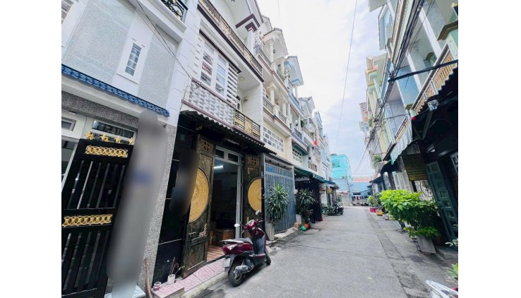 Bán Nhà 3 tầng đường BÙI VĂN NGỮ, phường Hiệp Thành, Q12, dt 39,2m2 (4mx10m) Hẻm 6m thông Giá 4,3Tỷ