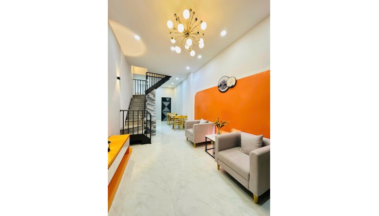 BÁN NHÀ 1 TRỆT 1 LẦU MỚI 100% - ĐƯỜNG TRẦN VĂN ƠN