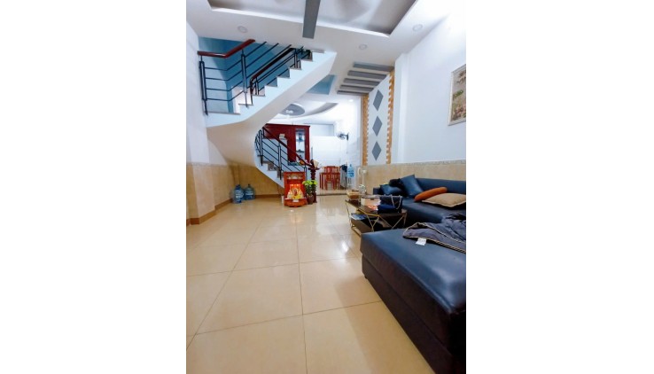 Nhà mới đón tết 26/3 ngay Aeon Tân Phú sát chợ hẻm 5m thông 54m2,4Tầng 6 tỷ