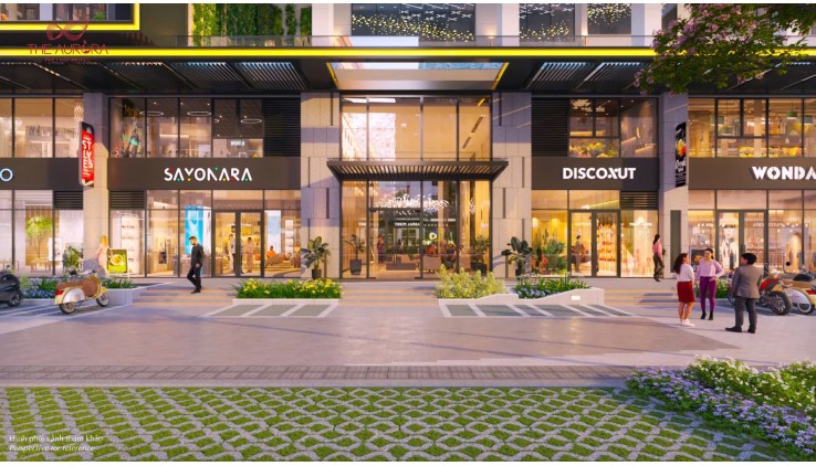 BÁN SHOP  THE AURORA MẶT TIỀN NGUYỄN LƯƠNG BẰNG QUẬN 7