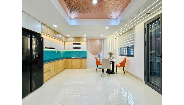 SIÊU PHẨM CHÂN DÀI ĐẸP LUNG LINH  - NGANG KHÓ TÌM 7.5M - 5 TẦNG - 3PN - FULL NỘI THẤT - GÒ VẤP -  NHỈN 5 TỶ