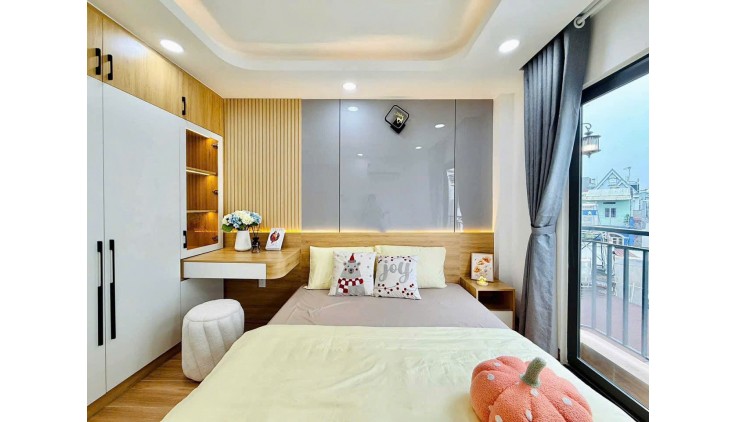 SIÊU PHẨM CHÂN DÀI ĐẸP LUNG LINH  - NGANG KHÓ TÌM 7.5M - 5 TẦNG - 3PN - FULL NỘI THẤT - GÒ VẤP -  NHỈN 5 TỶ