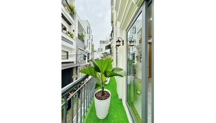 SIÊU PHẨM CHÂN DÀI ĐẸP LUNG LINH  - NGANG KHÓ TÌM 7.5M - 5 TẦNG - 3PN - FULL NỘI THẤT - GÒ VẤP -  NHỈN 5 TỶ