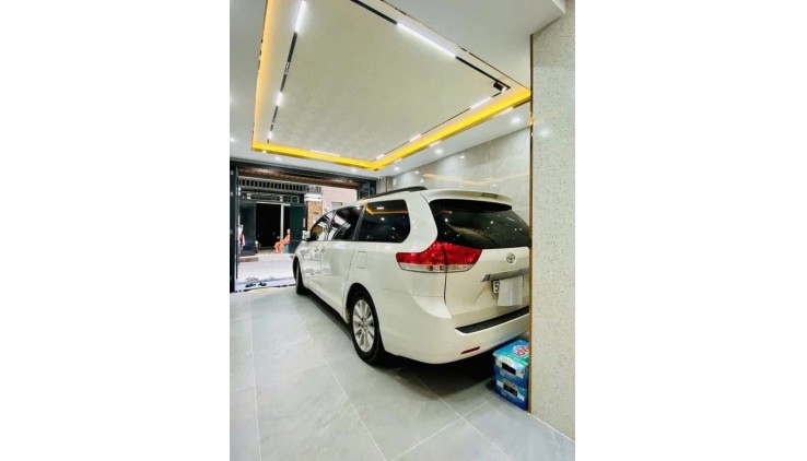 Ô tô ngủ trong nhà - nội thất VIP - thang máy xịn sò- gần trườngTHCS Nguyễn Du phường 11 Gò Vấp - Dt 62m x 5t - mt4m - chỉ 9.9 tỉ