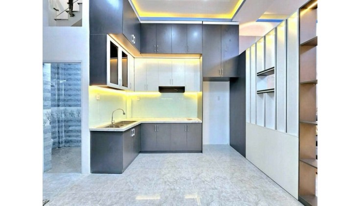 HẺM XE HƠI - NGANG 5M - NHÀ MỚI ĐẦY ĐỦ NỘI THẤT