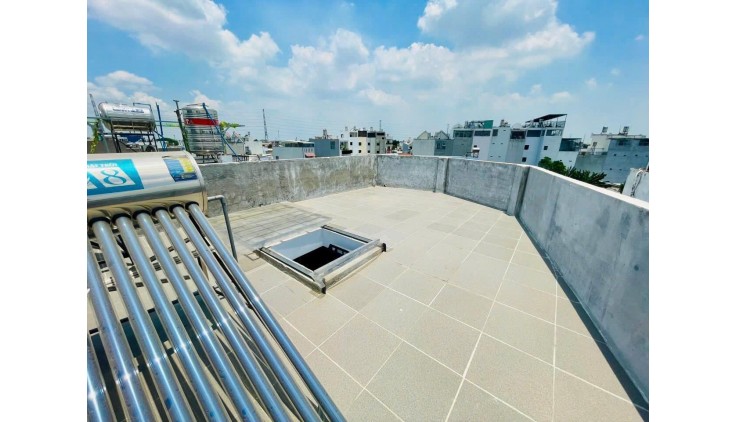 SIÊU PHẨM 3 TẦNG  -  LÔ GÓC NGANG 12M - XE TẢI THÔNG - HIỆP THÀNH CITY - GIÁP GÒ VẤP - HƠN 4 TỶ