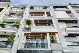Ngay Siêu Thị EMART - Phan Huy ích, Khu Phân Lô VIP. Nhà 6 Tầng có Thang Máy, chỉ 8.6 tỷ