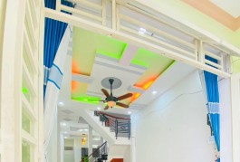 53m2, BÁN NHÀ 2 TẦNG BTCT, LÊ VĂN THỌ, HXH, P11 GÒ VẤP, NHỈNH 5 TỶ