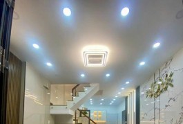 Bánnhà HXH QuangTrung P11 GòVấp Ngang4,3m Trệt lửng lầu 3PN 3WC 5tỷ1