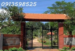 Cần tiền cho con đi XKLD bán nhà vườn 2300m2, 300 tr, có nhà cấp 4 và vườn cây trái.