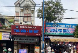 Sang lại quán trà sữa đối diện ngay trung tâm chính chị quận 12