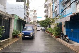 Bán nhà 2 Mặt tiền hẻm Trường Chinh - Trương Công Định, 6.3x12m, 4 Tầng, 4PN, 11 tỷ.