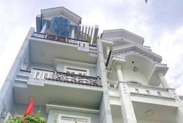 BÁN NHÀ ĐẸP 4 TẦNG_5PN_ ĐƯỜNG NHỰA 6M_ SHR_ 7TY3 THƯƠNG LƯỢNG