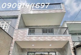 Nhà 3 tầng đường TÂN THỚI NHẤT 5, phường TÂN THỚI NHẤT, Q12, diện tích 75m2 (5mx15m). Hẻm ôtô thông Giá 5,2Tỷ