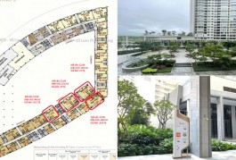 Bán Căn Shophouse vị trí ở tầng 2 tại khu Midtown Phú Mỹ Hưng