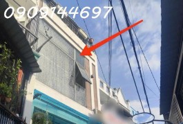 Nhà 3 tầng đường HIỆP THÀNH 17, phường HT. Q12, dt 24m2 (4mx6m) Hẻm ba gác Giá 2,05Tỷ