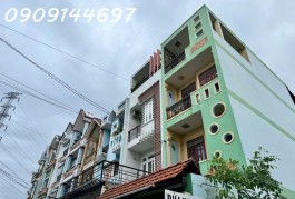 Bán Nhà 4 tầng Mặt tiền đường Tân Chánh Hiệp 07, phường TCH, Q12, dt 92m2 (4mx22m) Giá 9,3Tỷ