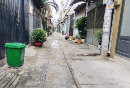 Hơn 3 tỷ có ngay Nhà mới đón tết Đ số 14-Lê Văn Quới hẻm 5m thông 34m2,2Tầng BTCT