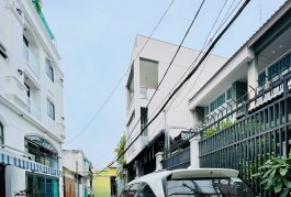 BÁN CĂN GÓC HẺM XE TẢI 45M2, 2 TẦNG GẦN LOTTER MART NGUYỄN VĂN LƯỢNG - NHỈNH 4 TỶ TL