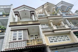 Bán Nhà 3 tầng đường BÙI VĂN NGỮ, phường Hiệp Thành, Q12, dt 39,2m2 (4mx10m) Hẻm 6m thông Giá 4,3Tỷ
