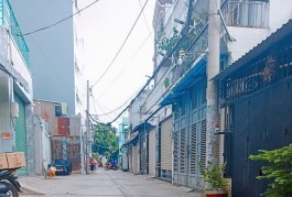 Nhà mới đón tết 26/3 ngay Aeon Tân Phú sát chợ hẻm 5m thông 54m2,4Tầng 6 tỷ