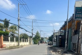 Đất mặt tiềnThạnh Xuân 23, Quận 12 cạnh chợ Minh Phát thuận tiện kinh doanh.