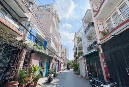 BÁN NHÀ 4 TẦNG, 4 PN, 3 WC, NGÕ LẠC LONG QUÂN, TÂN BÌNH - 5.7 TỶ - SỔ ĐỎ