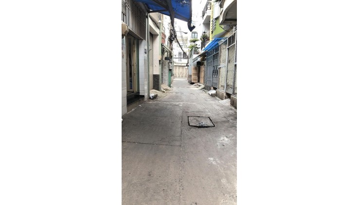 **Bán nhà hẻm 55 Thành Mỹ, phường 8 Tân Bình**; 4,3x9 - 4 tầng, chợ TB