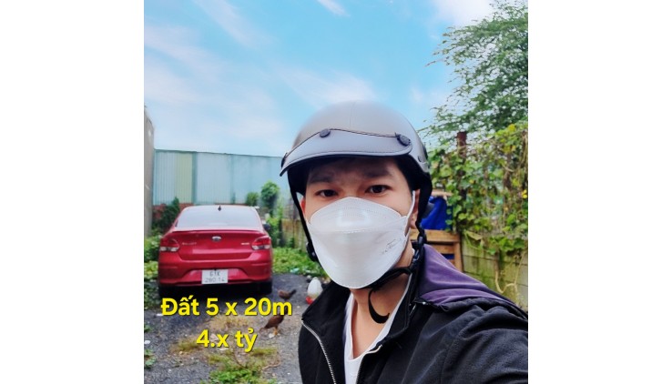 GIÁ ĐẦU TƯ - 4.8 tỷ- ĐẤT 5 x 20m - ĐƯỜNG 7M có Vỉa Hè - LINH ĐÔNG, THỦ ĐỨC