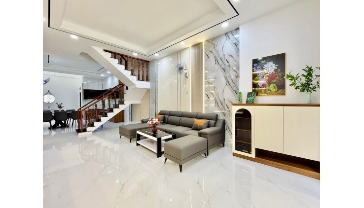 60M2,☘️BÁN NHÀ 5 TẦNG, HẺM XE HƠI, PHẠM VĂN CHIÊU, P9 GÒ VẤP, GIÁ NHỈNH 7 TỶ