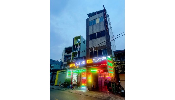 Bán Khách Sạn 6 tầng 28 Phòng 23 tỷ Khuông Việt Tân Phú Hồ Chí Minh