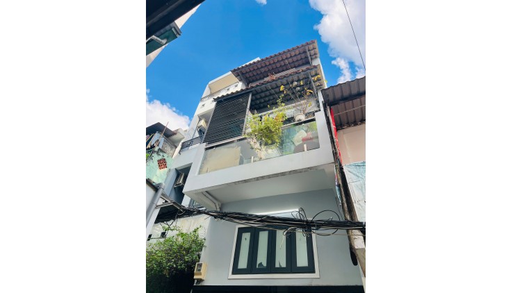 NHÀ CỰC ĐẸP 4 TẦNG 3PN, HẺM 4M NGUYỄN TRI PHƯƠNG Q.10 CHỈ 3.5 TỶ