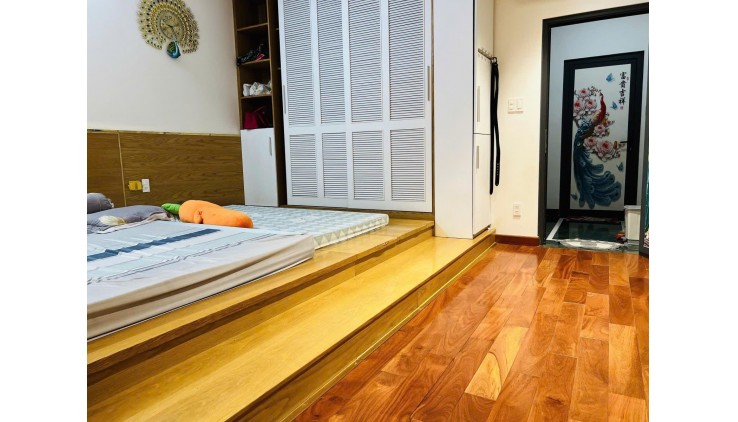 + HẺM XE TẢI ĐỔ CỬA-SÁT MT QUẬN 6 - 82M2 NGANG 6M - 4 TẦNG BTCT  4PN - NHÀ MỚI FULL NỘI THẤT XỊN -  10.3 TỶ TL.