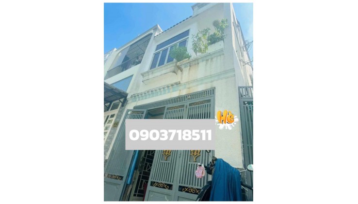 BÁN NHÀ MỘT TRỤC HẺM 3M TÂN THỚI HIỆP 21 - NHÀ 2 TẦNG XÂY KIÊN CỐ BTCT - KHU VỰC DÂN CƯ SẦM UẤT NHIỀU TIỆN ÍCH - HẺM THÔNG NGUYỄN THỊ ĐẶNG.