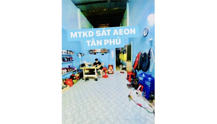 MẶT TIỀN KINH DOANH NGAY AEON TÂN PHÚ -  2 TẦNG - 60M2 - 4❌15 NHỈNH 7 TỶ TL