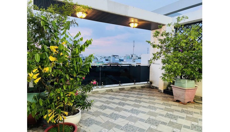 + HẺM XE TẢI ĐỔ CỬA-SÁT MT QUẬN 6 - 82M2 NGANG 6M - 4 TẦNG BTCT  4PN - NHÀ MỚI FULL NỘI THẤT XỊN -  10.3 TỶ TL.