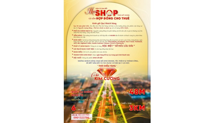 Mở Bán Shophouse Phú Mỹ Hưng, Quận 7 – Mua Trực Tiếp CĐT Phú Mỹ Hưng