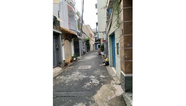 **Bán nhà hẻm Khu Bàu Cát** phường 12 Tân Bình; 5,3 x 33 - 12,4 tỷ