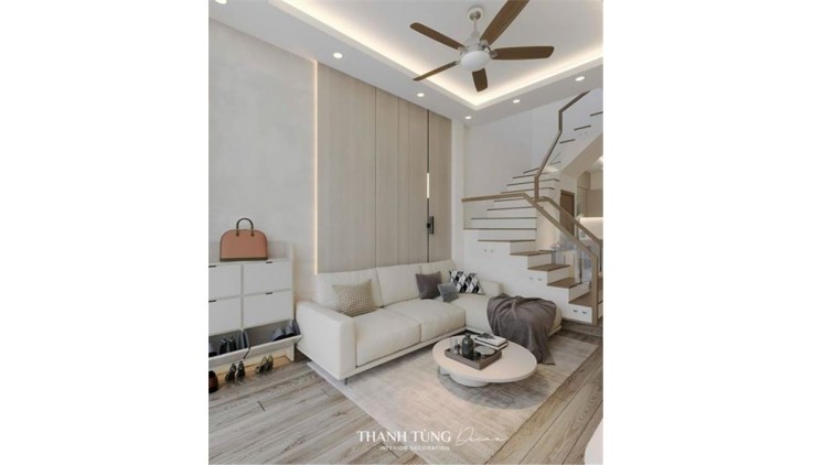**Bán nhà phường 8 hẻm 55 Thành Mỹ** Tân Bình; 4,4*9 - khu vực chợ TB