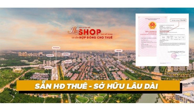 Tâm Điểm Đầu Tư 2025: Shophouse Phú Mỹ Hưng – Đẳng Cấp và Sinh Lời Cao!