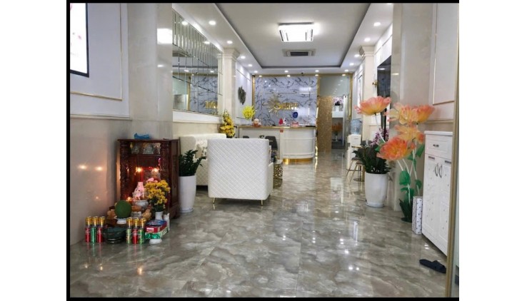 BÁN NHÀ MẶT TIỀN CMT8 QUẬN 10 7 TẦNG 383M2 NHỈNH 29 TỶ