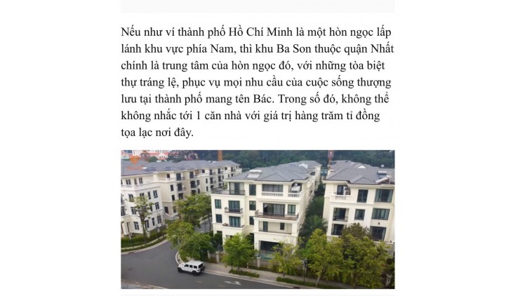 BÁN BIỆT THỰ LIỀN KỀ CAO CẤP - TÔN ĐỨC THẮNG - QUẬN 1 - 560 TỶ - 352M²