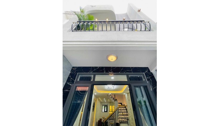 NHÀ mới 2 Mặt tiền HXH Thống Nhất Gò Vấp 38m2 chỉ nhỉn 4 tỷ