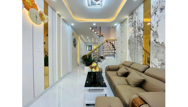 NHÀ mới 2 Mặt tiền HXH Thống Nhất Gò Vấp 38m2 chỉ nhỉn 4 tỷ