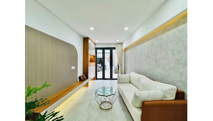4.16 tỷ- bán nhà hẻm xe hơi Nơ Trang long- DT: 24.5m2- trệt lầu-2PN full nội thất- khu dân trí