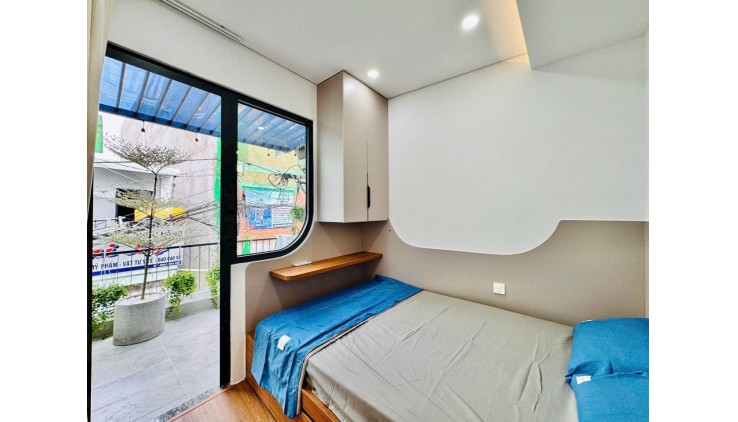 4.16 tỷ- bán nhà hẻm xe hơi Nơ Trang long- DT: 24.5m2- trệt lầu-2PN full nội thất- khu dân trí