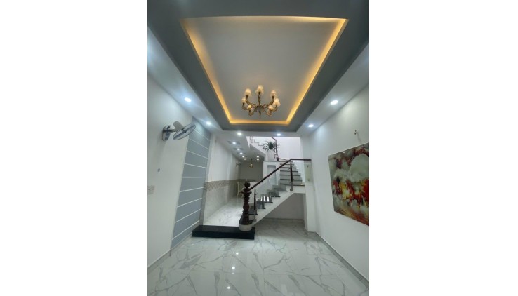HẺM XE HƠI THÔNG -  QUANG TRUNG GÒ VẤP - MỚI Ở NGAY - 2 TẦNG - 50M2 - CHỈ HƠN 4 TỶ