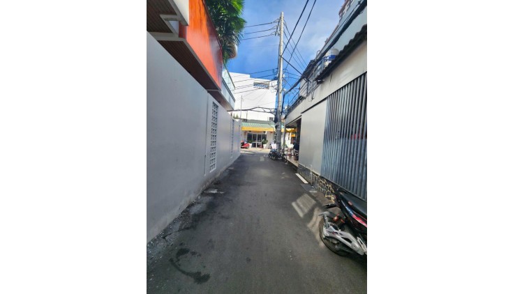 Ô TÔ THÔNG - THẲNG 1 TRỤC - 20M RA MT NGUYỄN DUY CUNG - GÒ VẤP-  44M2 - 3 TẦNG - VUÔNG A4 - CHỈ HƠN 4 TỶ TL