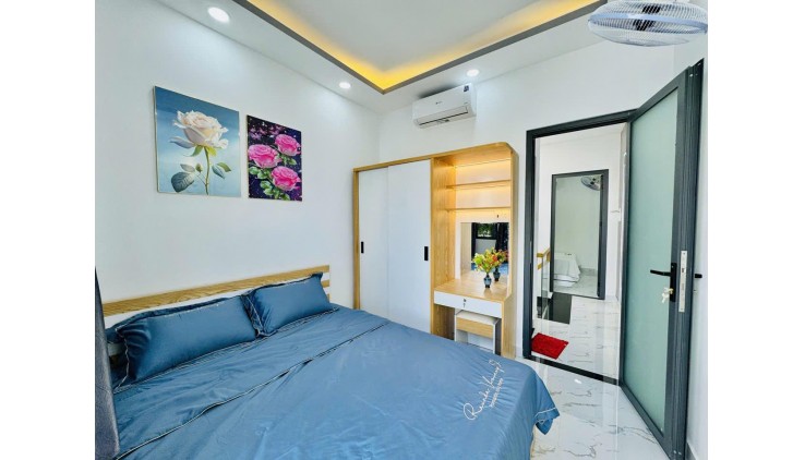Nhà mới đón Tết - nhỉnh 3 tỷ - full nội thất - 33m2 - 2 tầng- ngay ngã 4 Quang trung/ Phan Huy Ích - Gò Vấp